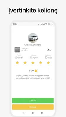 Plungės taksi android App screenshot 1