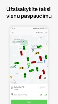Plungės taksi android App screenshot 4
